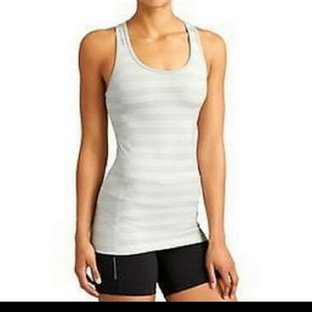 Athleta Rev Up Stripe Racerback Tank Top